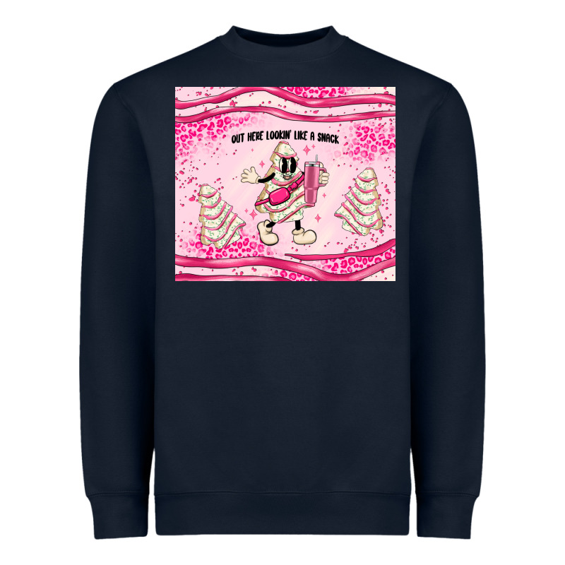Out Here Lookin Like A Snack Heavyweight Sweatshirt by MaliasSmallBusiness | Teevron