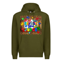 Army Green think before you judge Premium Hoodie - CowGirlArtShop