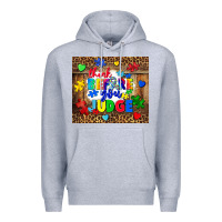 Heather Grey think before you judge Premium Hoodie - CowGirlArtShop
