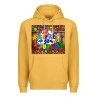 Mustard think before you judge Premium Hoodie - CowGirlArtShop