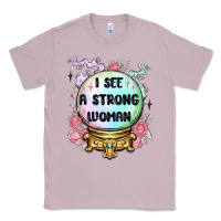 Lilac i see a strong woman Classic Tee - MaliasSmallBusiness