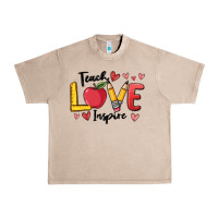 French Oak teach love inspire Urban Heavy Tee - MaliasSmallBusiness