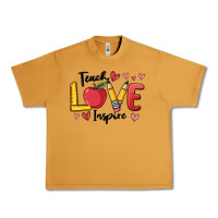 Peanut Butter teach love inspire Urban Heavy Tee - MaliasSmallBusiness
