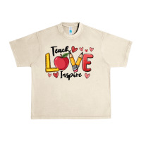 Sandshell teach love inspire Urban Heavy Tee - MaliasSmallBusiness