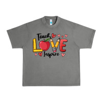 Tornado teach love inspire Urban Heavy Tee - MaliasSmallBusiness
