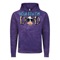 Cloud Purple holy cow i'm dad Vintage Hoodie - MaliasSmallBusiness