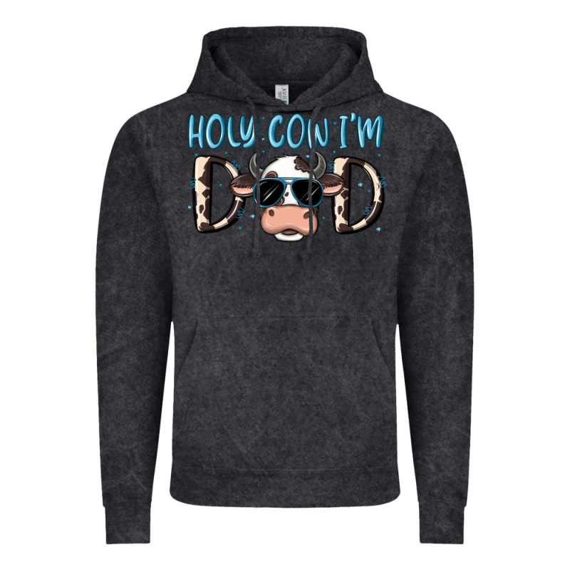 Holy Cow I'm Dad Vintage Hoodie by MaliasSmallBusiness | Teevron