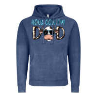 Vintage Denim holy cow i'm dad Vintage Hoodie - MaliasSmallBusiness