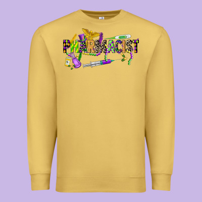 Mardi Gras Pharmacist Premium Sweatshirt Designed By Cowgirlartshop