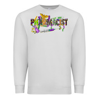 Dove Grey mardi gras pharmacist Premium Sweatshirt - CowGirlArtShop