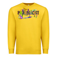 Lemon mardi gras pharmacist Premium Sweatshirt - CowGirlArtShop