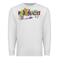 Oatmeal Heather mardi gras pharmacist Premium Sweatshirt - CowGirlArtShop