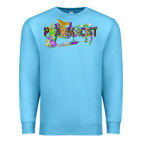 Ocean Blue mardi gras pharmacist Premium Sweatshirt - CowGirlArtShop