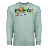 Seafoam mardi gras pharmacist Premium Sweatshirt - CowGirlArtShop