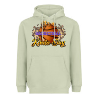 Matcha It's a Basketball kinda day Heavyweight Hoodie - HowdyJamesFarm