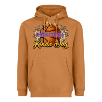 Meerkat It's a Basketball kinda day Heavyweight Hoodie - HowdyJamesFarm
