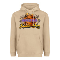 Mushroom It's a Basketball kinda day Heavyweight Hoodie - HowdyJamesFarm