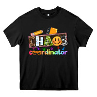 Black teacher chaos coordinator Heavy Core Tee - AdoDesignShop