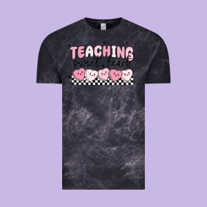 Teaching Sweetheart Vintage Tee Designed By Maliassmallbusiness