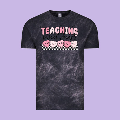 Teaching Sweetheart Vintage Tee Designed By Maliassmallbusiness