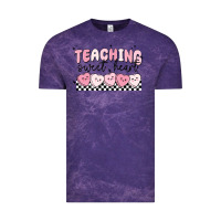 Cloud Purple teaching sweetheart Vintage Tee - MaliasSmallBusiness