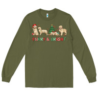Army Green furry and bright Long Sleeve Tee - MaliasSmallBusiness