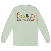 Matcha furry and bright Long Sleeve Tee - MaliasSmallBusiness