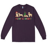 Plum furry and bright Long Sleeve Tee - MaliasSmallBusiness