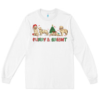 White furry and bright Long Sleeve Tee - MaliasSmallBusiness
