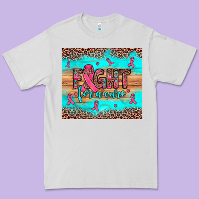 Fight For A Cure Premium Tee Designed By Jahusdesignshop