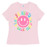 Bubblegum Pink be kind to you mind Ladies Tee - JahusDesignShop