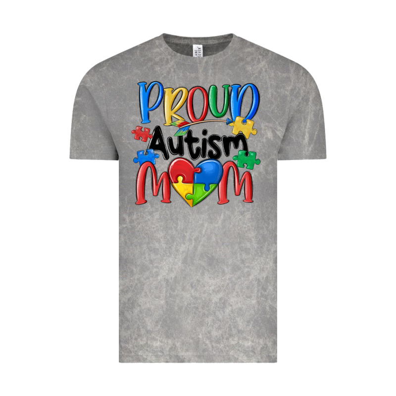 Proud Autism Mom Vintage Tee by MaliasSmallBusiness | Teevron