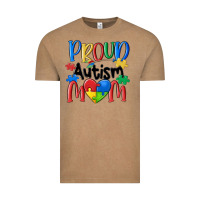 Vintage Coffee proud autism mom Vintage Tee - MaliasSmallBusiness