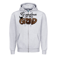 Heather Grey Back to School I m Graduation Grandma Of The Grandma Zipper Hoodie - Bettercallsaul