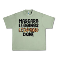 Oil Green mascara leopard done Urban Heavy Tee - MaliasSmallBusiness