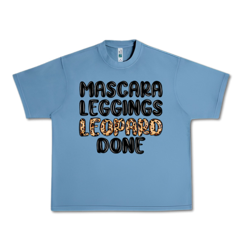 Mascara Leopard Done Urban Heavy Tee by MaliasSmallBusiness | Teevron