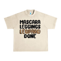 Sandshell mascara leopard done Urban Heavy Tee - MaliasSmallBusiness