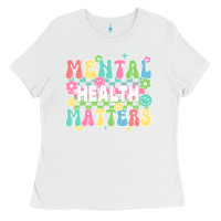 White mental health matters Ladies Tee - JahusDesignShop