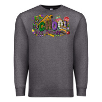 Charcoal Heather school bus driver mardi gras Premium Sweatshirt - CowGirlArtShop
