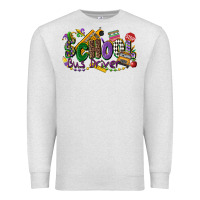 Oatmeal Heather school bus driver mardi gras Premium Sweatshirt - CowGirlArtShop