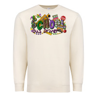 Sandshell school bus driver mardi gras Premium Sweatshirt - CowGirlArtShop
