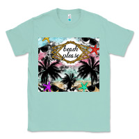 Seafoam Beach Please Classic Tee - CowhideDigitalArt