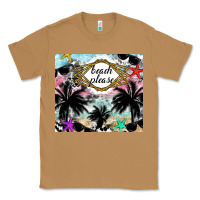 Toasted Coconut Beach Please Classic Tee - CowhideDigitalArt