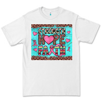 White strength hope faith Premium Tee - JahusDesignShop