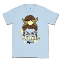 Dusty Blue tennis mom Classic Tee - MaliasSmallBusiness
