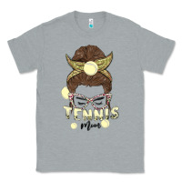 Heather Grey tennis mom Classic Tee - MaliasSmallBusiness