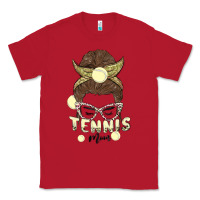 Red tennis mom Classic Tee - MaliasSmallBusiness