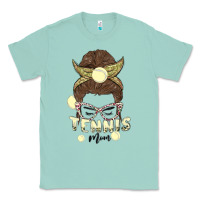Seafoam tennis mom Classic Tee - MaliasSmallBusiness