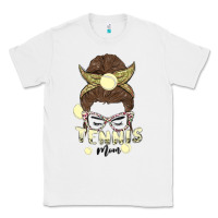 White tennis mom Classic Tee - MaliasSmallBusiness