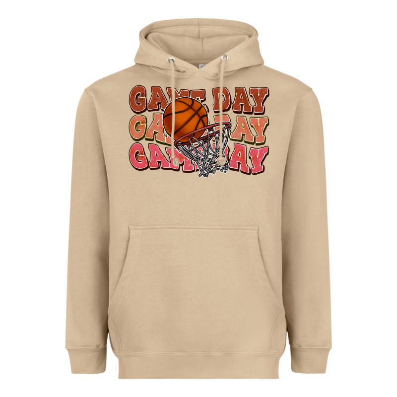 Game Day Game Day Game Day Basketball Heavyweight Hoodie by HowdyJamesFarm | Teevron